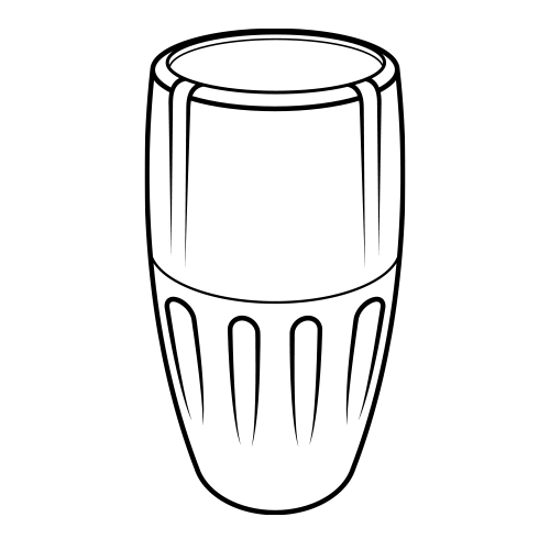 Grinder barattolo plastica